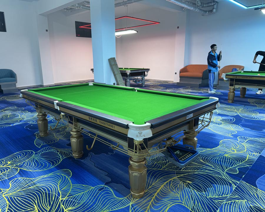 臺球桌安裝案例