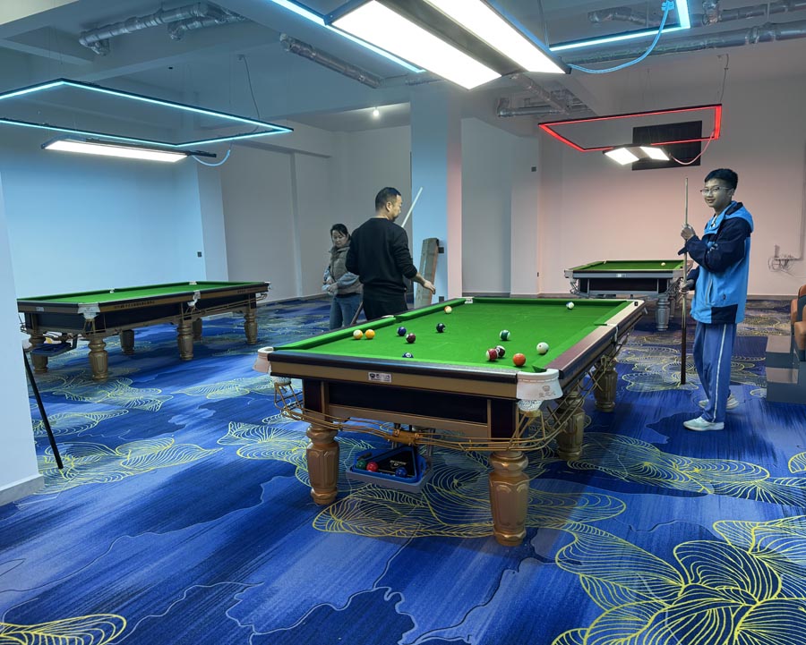 臺球桌安裝案例